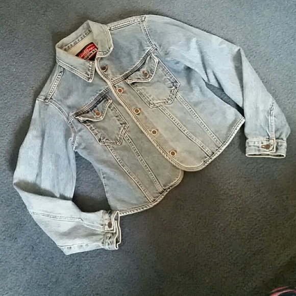 Genuine Road Rags Jean Jacket sz L - Picture 8 of 8